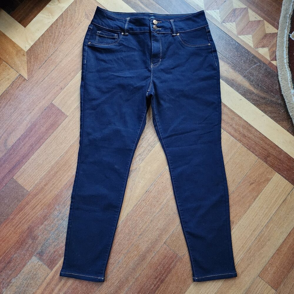 Young & Modern Dark Wash Skinny Stretch Jeans Size 14 Petite